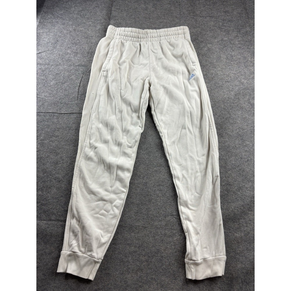 Adidas Women's Junior M Pants Sweatpants Tapered Joggers Athletic Gym Athleisure